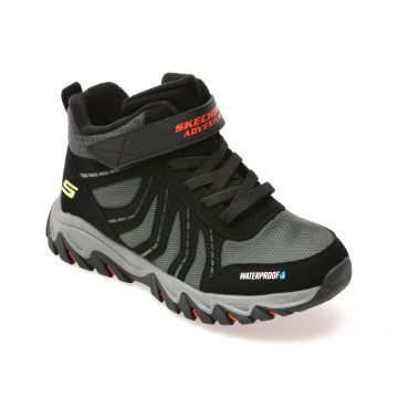 Ghete SKECHERS negre, RUGGED RANGER, din material textil