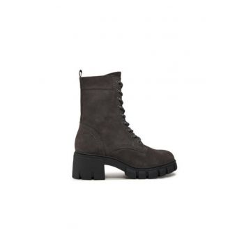 Botine dama  1-25272-41 - Piele naturala - 36 EU - Gri