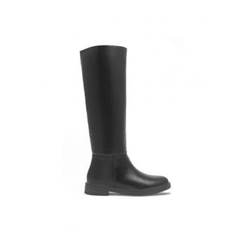 Botine dama -  590558811658538 - Piele ecologica - Negru