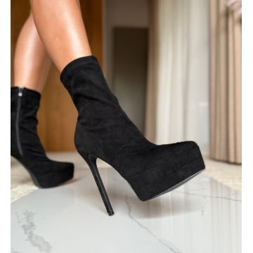 Botine dama Kazmire Negre 3