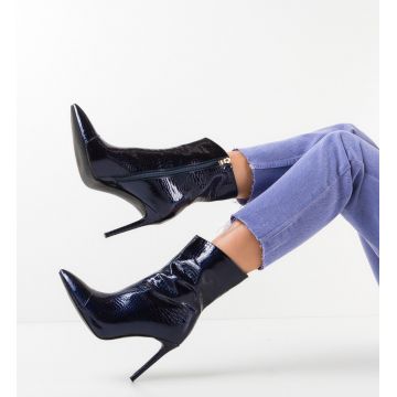 Botine dama Yassin Bleumarin