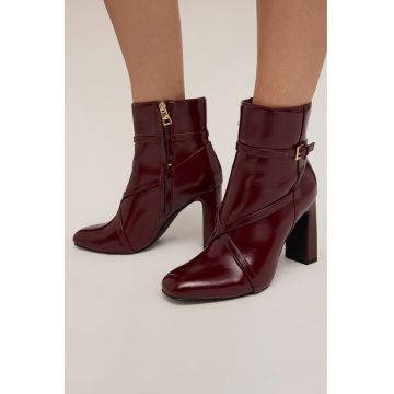 Botine din piele ecologica