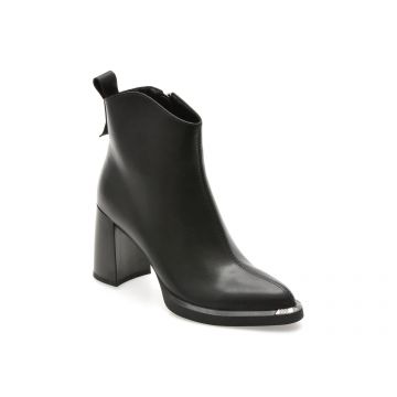 Botine FLAVIA PASSINI negre, C5995, din piele naturala