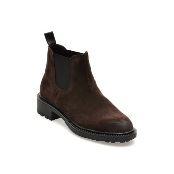 Ghete ALDO maro, FAVERSHAM 201, din piele intoarsa