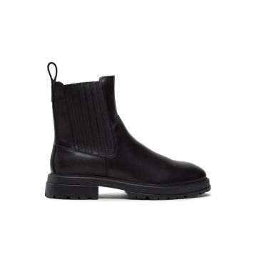 Ghete barbati  301244042 - Piele naturala - Negru