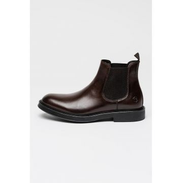 Ghete Chelsea de piele Lenard