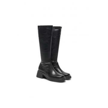 Ghete de dama -  304622502 - piele naturala - negru