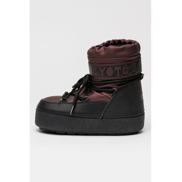 Ghete de iarna cu imprimeu - fara inchidere