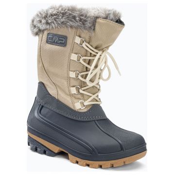 Ghete de zapada copii -  Material sintetic - Maro/Albastru