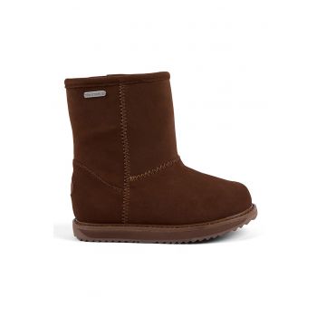 Ghete impermeabile de piele intoarsa