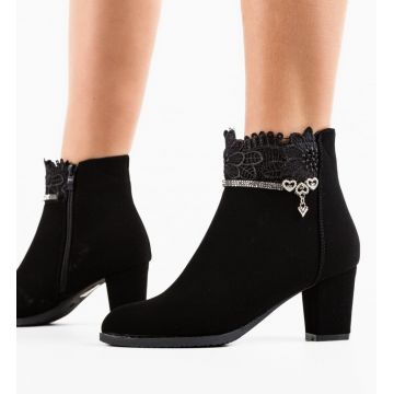 Botine dama Gail Negre