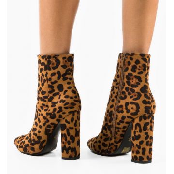 Botine dama Leo Animal Print Botine dama Leo Animal Print