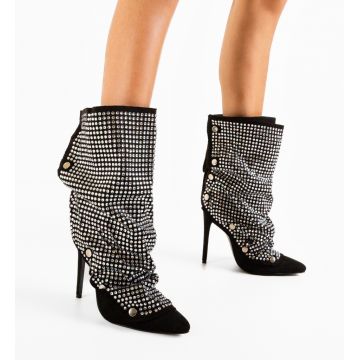 Botine dama Molotow Negre Botine dama Molotow Negre