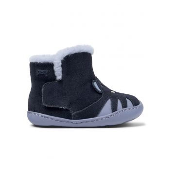 Botine de piele intoarsa Peu Cami