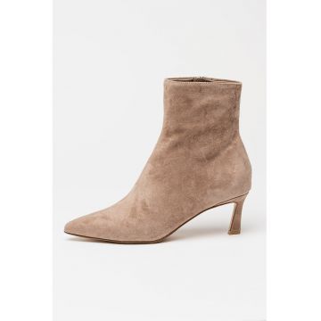 Botine din piele intoarsa Lulah