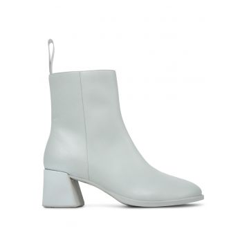 Cizme de piele cu fermoar Kora Twins