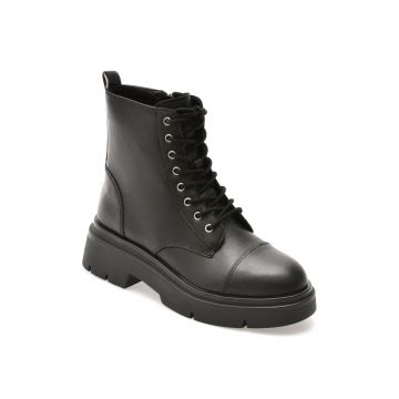 Ghete ALDO negre, MARTHIA 007, din piele naturala