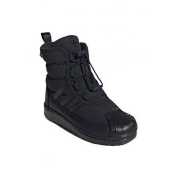 Ghete baieti  Sintetic - Negru