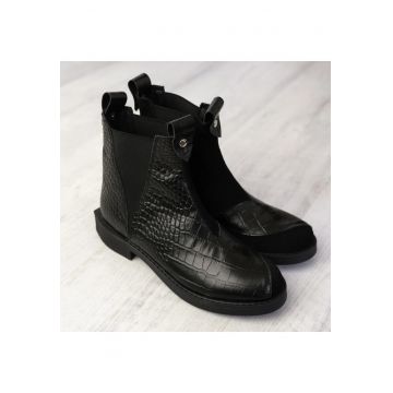 Ghete Chelsea din piele naturala Elegance