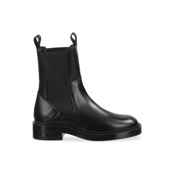 Ghete dama 304401480 -  Piele naturala - Negru -