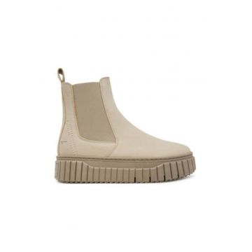 Ghete dama 305246790 -  Piele naturala - Bej