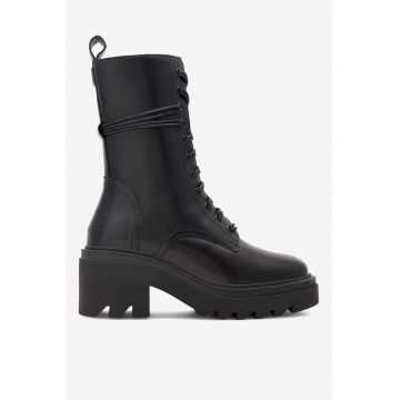 Ghete dama  5903419555671 - Piele naturala - Negru