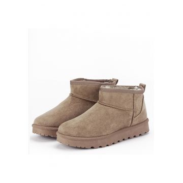 Ghete dama casual imblanite B-88-155 112 - Maro deschis 8467