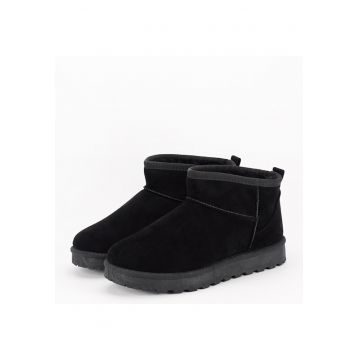 Ghete dama casual imblanite B-88-155 112 - Negru 8455