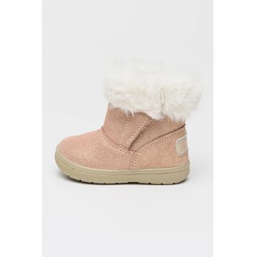 Ghete de piele intoarsa - fara inchidere