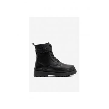 Ghete fete  5905588116820 - Piele naturala - 33 EU - Negru