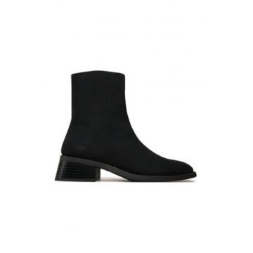 Botine dama 304621864 -  piele naturala - negru -