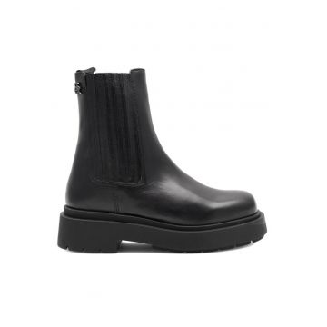 Botine dama -  590558808925436 - Piele naturala - Negru