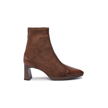 Botine Soho-I24 HI243645 Maro -  Piele lacuita