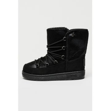 Cizme de iarna cu blana sintetica