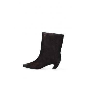 Cizme din piele intoarsa Ardenza - Negru