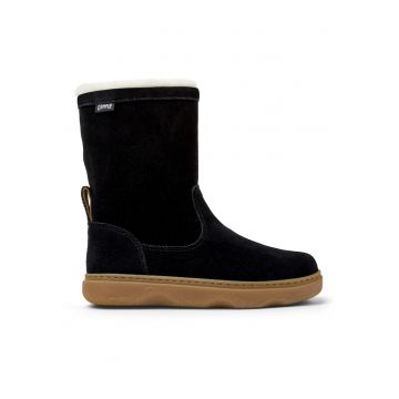 Cizme medii de piele intoarsa Kiddon 8461