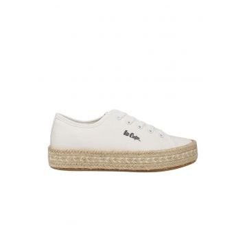 Espadrile pentru femei -  BM222388 - alb