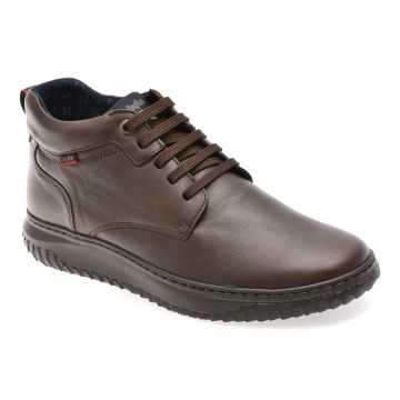 Ghete CALLAGHAN maro, 60803, din piele naturala