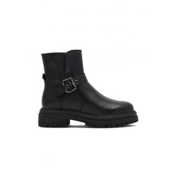 Ghete dama  5905588111368 - Piele naturala - Negru - Negru