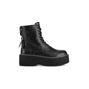 Ghete dama  5905588886952 - Sintetic - Negru - Negru