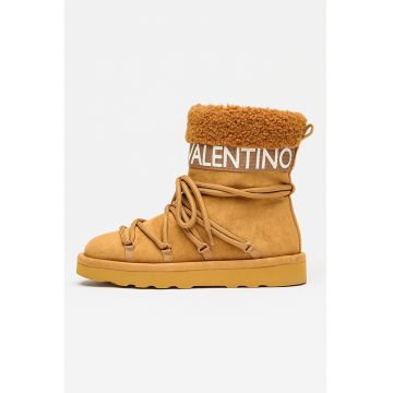 Ghete de piele intoarsa sintetica - fara inchidere