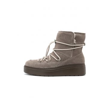 Ryłko - Ghete Apres-ski de piele intoarsa