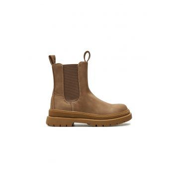 Botine 241562 B208 Bej -  Piele ecologica