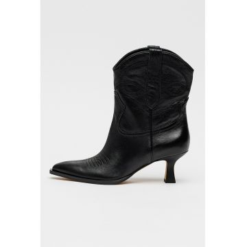 Botine cowboy de piele Angel