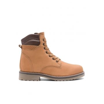 Botine dama -  590558808240840 - Piele naturala/Piele nabuc - Maro