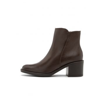 Botine de piele Debra