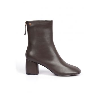 Botine din piele naturala Mary - Maro