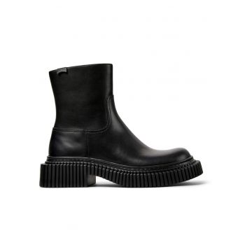 Cizme de piele Pix Berlin - Negru