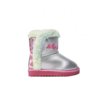 Cizme de zapada 231980-B S Argintiu -  Piele ecologica