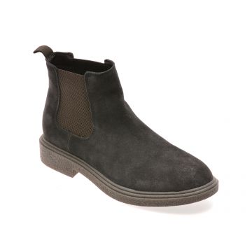 Ghete ALDO gri, ZEDDYY 201, din piele intoarsa